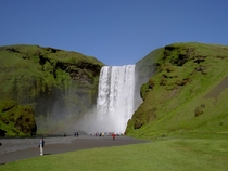 Skgafoss waterfall in Iceland 
