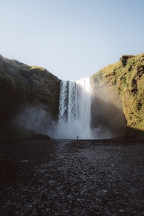 Skogafoss Waterfall in Iceland 