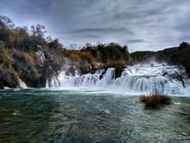 Skradinski buk waterfall National Park Krka-Croatia 