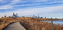 Skyline from Northerly Island Chicago IL 