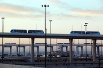 Skylink People Movers at DFW Airport