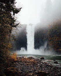 Snoqualmie Falls outside of Seattle Washington 