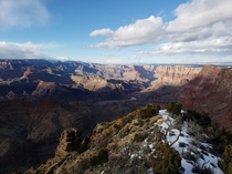 Snowy Grand Canyon Presidents Day weekend x 