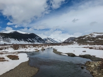 Snowy River in Crested Butte CO 