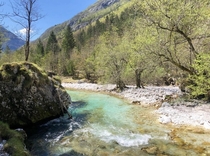 Soca valley Slovenia is breathtaking 