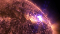 Solar Flare Captured by NASAs SDO April  