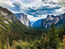 Some Classic Tunnel View Yosemite Valley California 