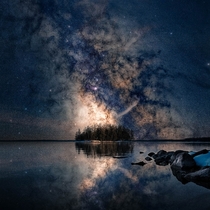 Some Milkyway Magic for these dark and trying times Sebago Lake Maine x