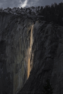 Soul of Yosemite - Horsetail Falls -  - oc 