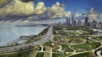 South View of Chicago