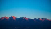 Southern Colorado Rocky Mountains at sunrise photo by Paul Hairston 