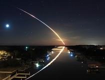Space Shuttle Endeavour STS- launches into orbit - by James Vernacotola 