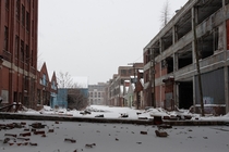 Spent a lot of time photographing Detroit between - Heres the Packard Plant wasteland from the first trip