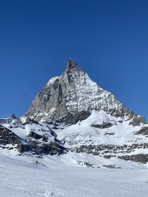 Spent four days in Zermatt with a perfectly unobstructed view of the Matterhorn 