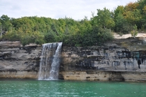 Spray Falls Pictured Rocks Natl Lakeshore near Munissing MI 