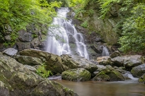 Spruce Flats Falls in Great Smoky Mountains National Park 