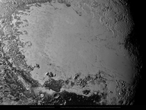 Sputnik Planitia on Pluto px mosaic of NASA images processed by me