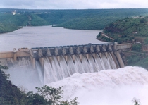 Srisailam Dam in India 