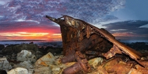 SS Dominator shipwreck remains in Palos Verdes CA 