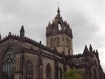 St Giles Cathedral in Edinburgh Scotland 