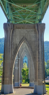 St Johns Bridge in Portland Oregon
