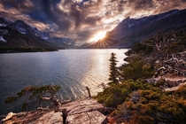St Mary Lake in the Glacier National Park Montana  Photo by Sven Mller xpost from runitedstatesofamerica