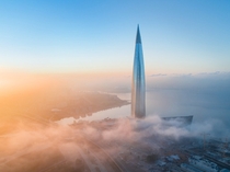 St Petersburg Russia Europes tallest building