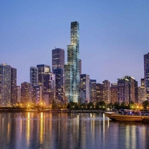 St Regis Chicago formerly Vista Tower Recently completed and the the third tallest building in Chicago at -story ft