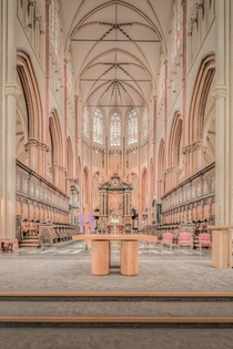 St Saviours Cathedral in Bruges Belgium 