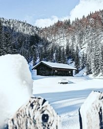 Stable in the Snow - Tyrol Austria