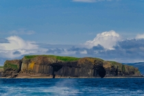 Staffa a vulcanic island Scotland 