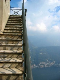 Stairway to Heaven in Lugano Switzerland 