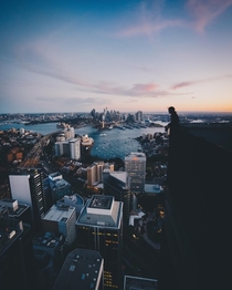 Standing Above Sydney