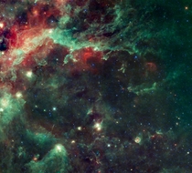 Star Formation in the Heart of the Swan Nebula from WISE 
