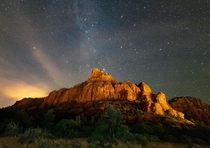 Stars above Sedona Arizona 