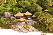 Steps down to the beach - Fregate Island Seychelles 