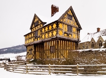 Stokesay Castle Shropshire England - One of the finest surviving fortified manor houses in England