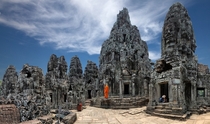Stone forest in Siem Reap Cambodia 