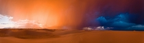 Storm coming to White Sands National Park Nem Mexico  glentarro