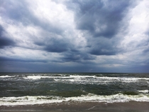 Storm in the Baltic Sea 