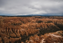 Storm over Bryce Bryce Canyon Utah  X