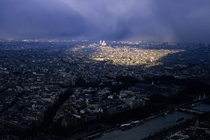 Storm Over Paris France Photographer Michael Hubrich 