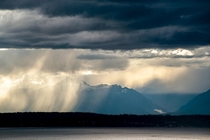 Storm over the Olympic Mountains WA 