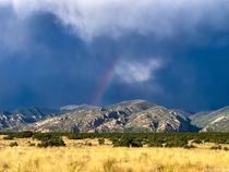 Storm rolling in over the Sangre De Cristos in the San Luis Valley 