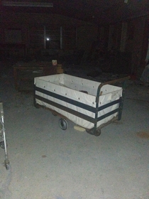Straitjacket cart I took a pic of last year