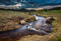 Stream after the Storm The Bighorn Mountains Wyoming  x  px 