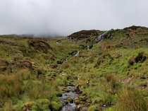 Stream on Cloudy Morning in Isle of Skye Scotland 