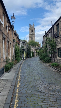 Street in Edinburgh Scotland