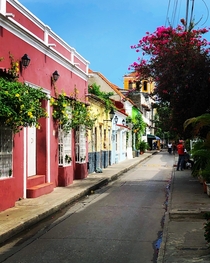 Streets of Cartagena Colombia 