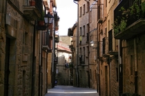 Streets of Laguardia La Rioja Spain 
